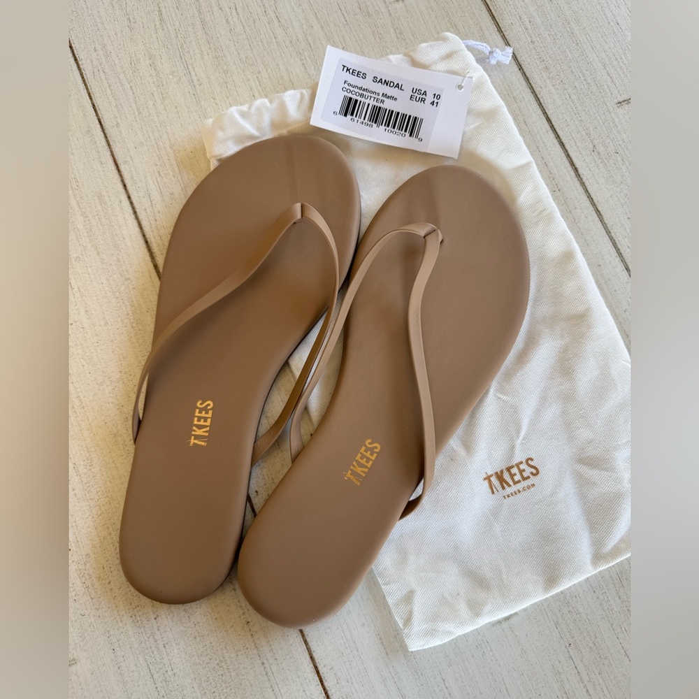 TKEES Women's Beige Sandals
